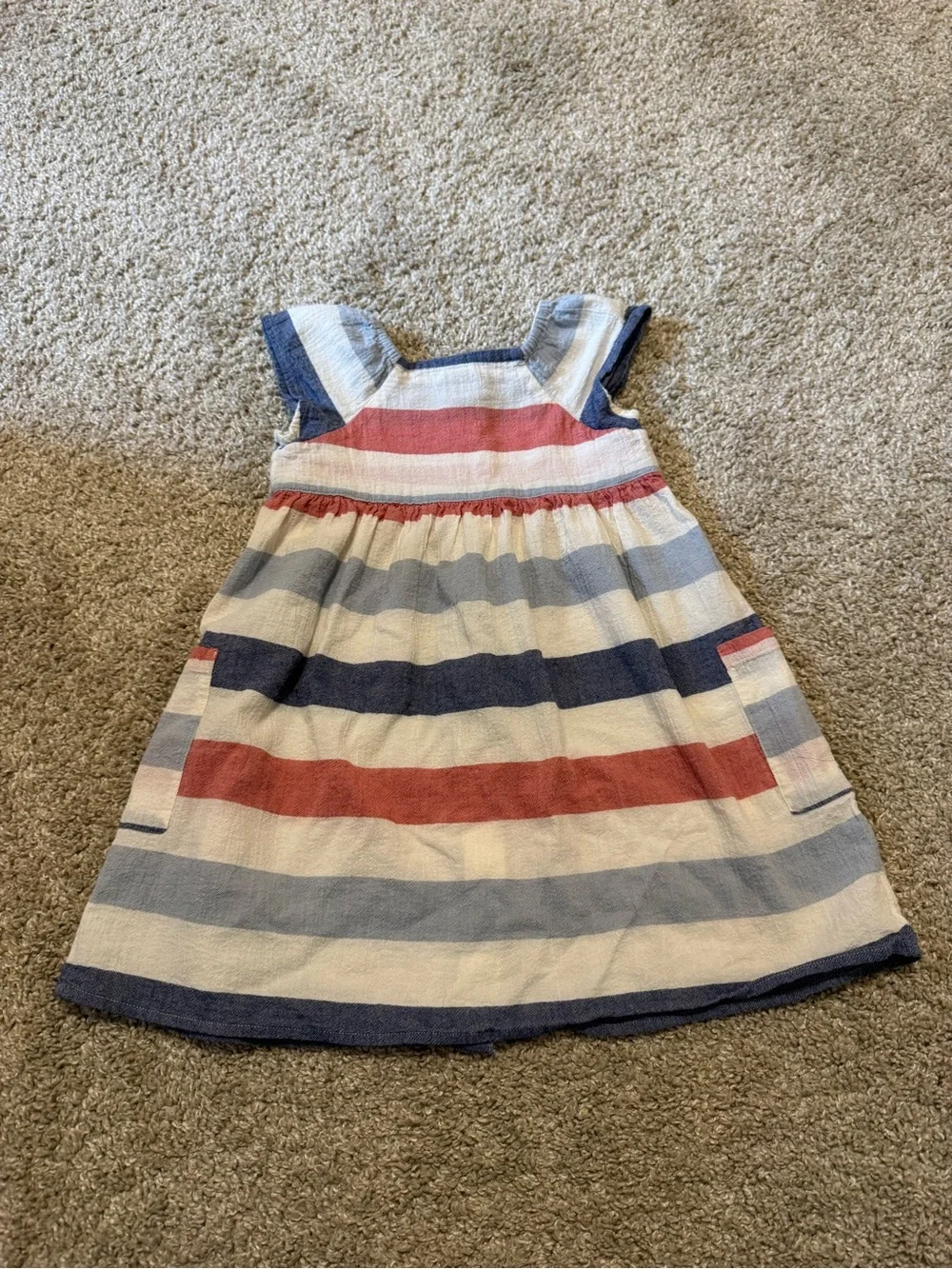 Tea Collection Button-Front Sundress 4T